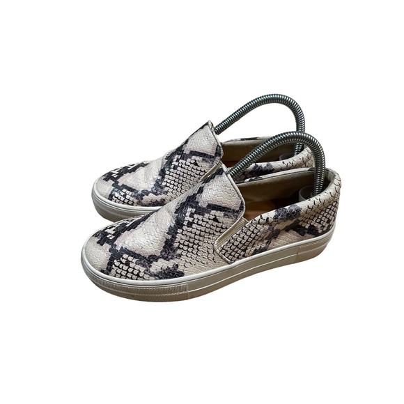 Steve Madden Snake Skin Print‎ Slip On Comfort Sneaker Shoe Size 7M - Picture 3 of 15